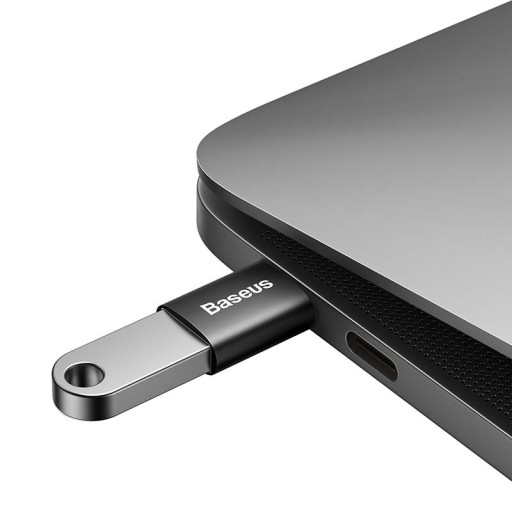 Адаптер-адаптер для телефона-планшета OTG BASEUS USB-C-USB-A 3.1 Черный