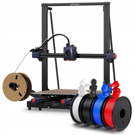 3D-принтер Anycubic Kobra 2 Max FDM с большим ЖК-дисплеем, быстрая скорость 500 мм/с