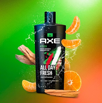 Набор гелей для душа Axe 3x700 мл