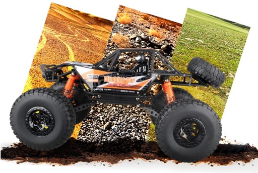 RC МАШИНКА НА ГУСЕНИЧНОМ БОЛЬШОМ 48 СМ 4X4