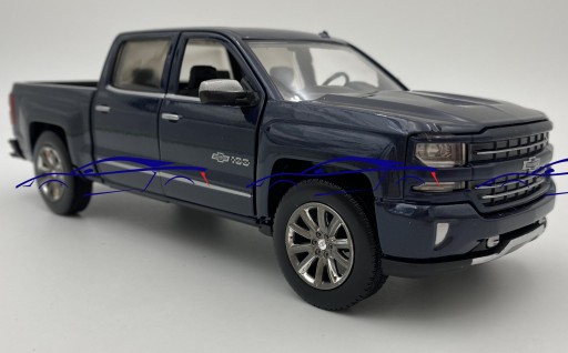 Chevy Silverado 2018 Centennial в масштабе 1:24, Motormax 79353