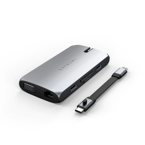 Satechi on the go multiport — адаптер для мобильных устройств USB-C (USB-C
