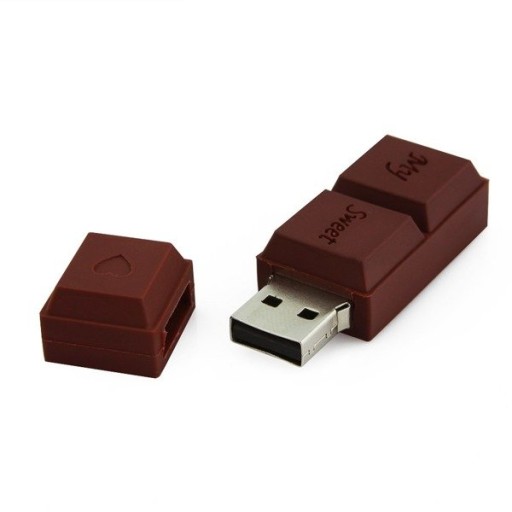 USB-НАКОПИТЕЛЬ БЫСТРАЯ ФЛЕШ-НАКОПИТЕЛЬ УЛЬТРА-ПАМЯТЬ ПОДВЕСКА ШОКОЛАДНЫЙ 64 ГБ
