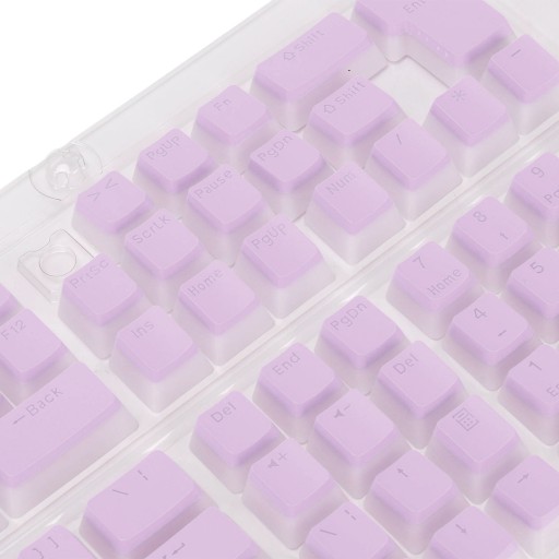 Колпачки для ключей PBT Pudding, 129 ключей, полупрозрачная высота впрыски двойника Ди OEM
