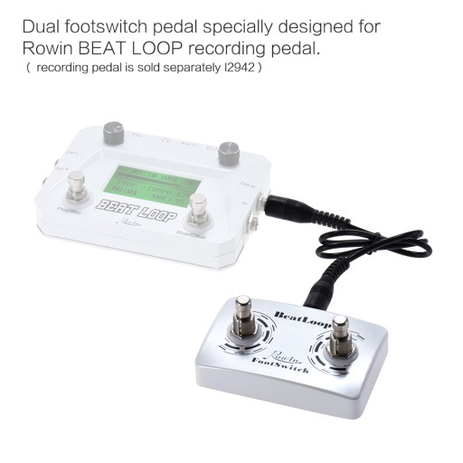 Педаль Rowin BeatLoop Dual Footswitch