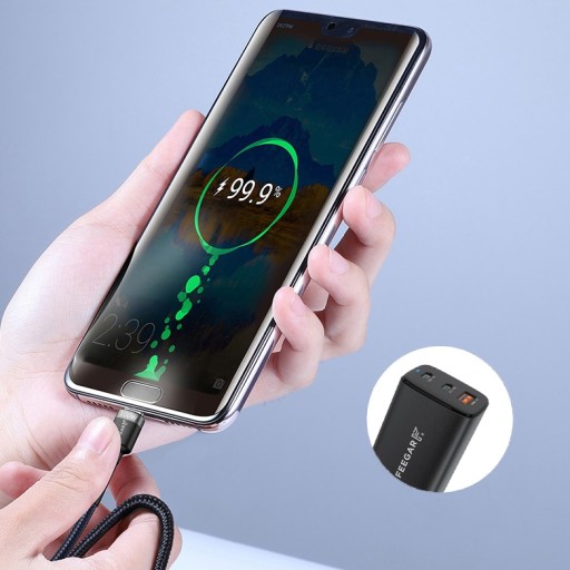 Feegar USB-C Type-C 100 Вт PD Кабель быстрой зарядки 3.0