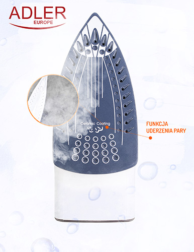 Утюг Adler AD5030 3000 Вт