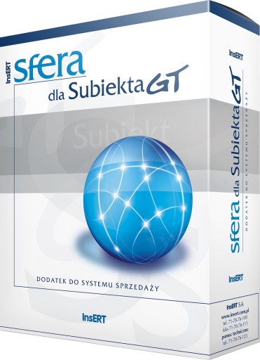 InsERT Sfera Subiekt GT дополнительная 1 позиция