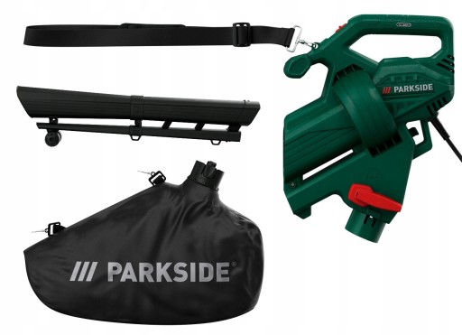 PARKSIDE PLS 2600 B2 Elektryczna dmuchawa odkurzacz do liści 3w1 3289
