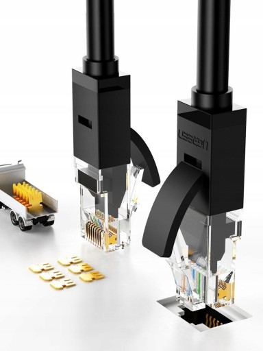 Плоский сетевой кабель UGREEN LAN RJ45 Cat.6 — 1 м