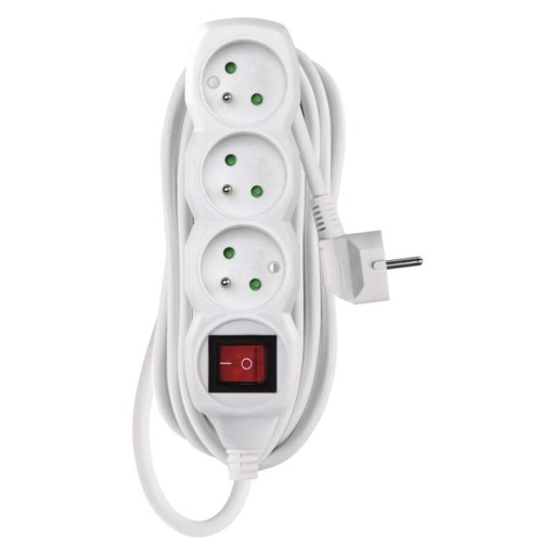 EMOS P1315 Удлинитель с выключателем 3 Sockets 5M
