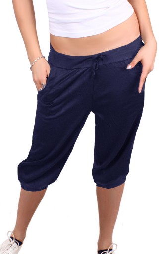 БРЮКИ ALLADIN RIBBON большие A80 темно-синие 4XL