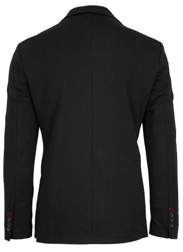 MARYNARKA MĘSKA CZARNA WIZYTOWA ELEGANCKA CASUAL TURECKA BIZNESOWA SLIM 58