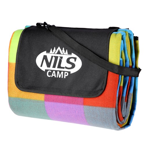 БОЛЬШОЕ ОДЕЯЛО ДЛЯ ПИКНИКА ПЛЯЖНЫЙ КОВРИК 250x200см NILS