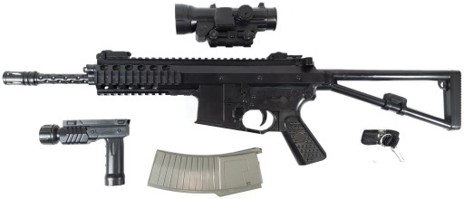 KARABIN SUBKARABINKA PDW METALOWY NA KULKI REPLIKA + KULKI 800 szt. GRANAT