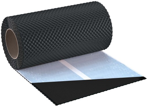 АЛЮМИНИЕВАЯ ДЫМОХОДНАЯ ЛЕНТА КРОВЕЛЬНАЯ ЛЕНТА EUROVENT FLEX 3D АНТРАЦИТ