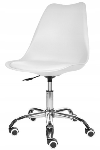 MONZA OFFICE WHITE ПУ вращающийся стул