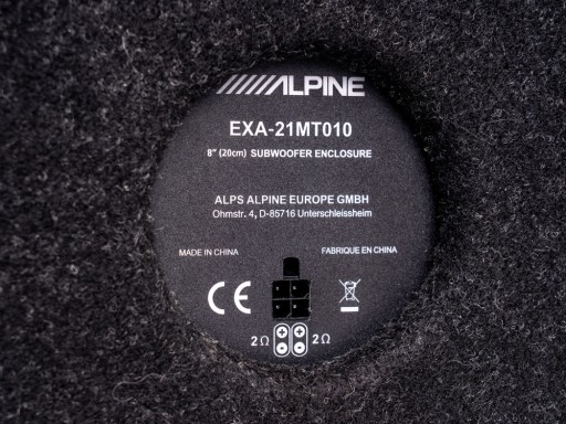 САБВУФЕР ALPINE SWC-W84S907 ДЛЯ MB SPRINTER 907/910