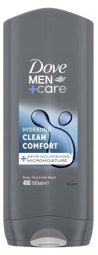 Гель для душа DOVE Men+Care Clean Comfort для мужчин 400 мл