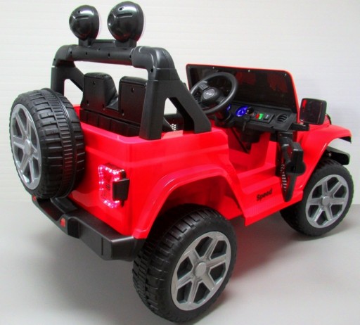 БОЛЬШОЙ JEEP X4r 4x4 Аккумуляторный автомобиль, кожа + рокер
