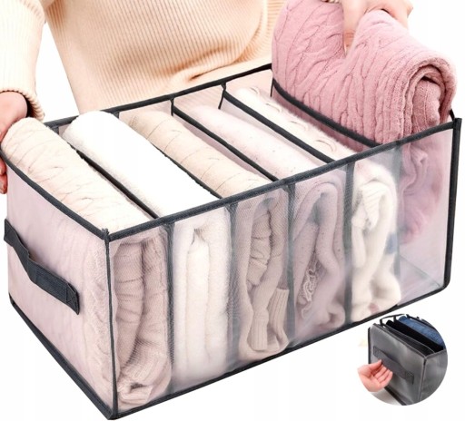 Органайзер для ящиков гардероба Брюки ДЖИНСОВАЯ одежда WARDROBE BOX Вставка