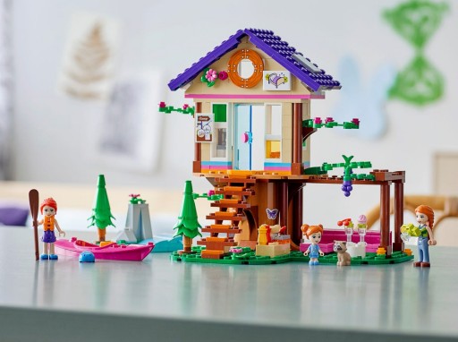 LEGO FRIENDS ДОМ В ЛЕСУ НАБОР МИА И СЕМЬЯ