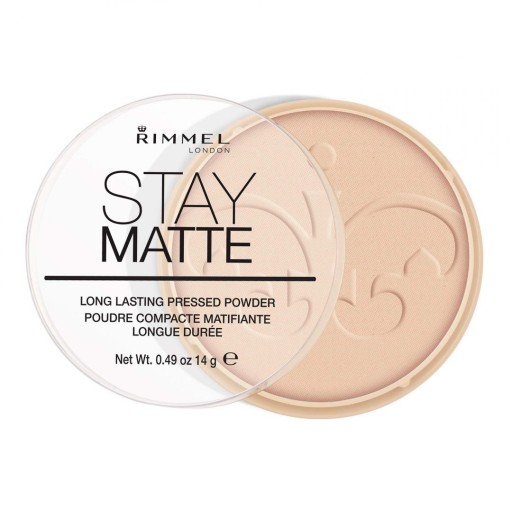 Rimmel Stay Matte 003 Прессованная пудра с персиковым сиянием 14