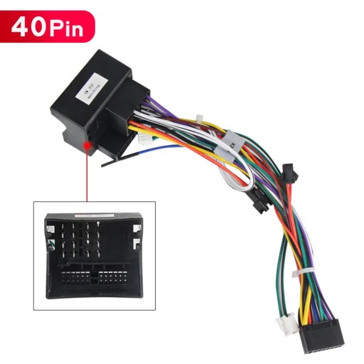 Styl VW CAN BUS Adapter Wiązki 16Pin Canbus VW Android