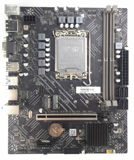 МАТЕРИНСКАЯ ПЛАТА H610M MICRO-ATX LGA1700 M.2 DDR4 HDMI