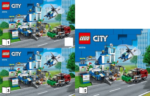 LEGO ИНСТРУКЦИЯ из набора 60316 (300г)
