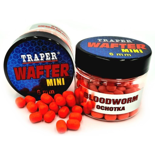Dumbells Method Feeder Traper Mini Wafter Bloodworm Bloodworm наживка 6 мм