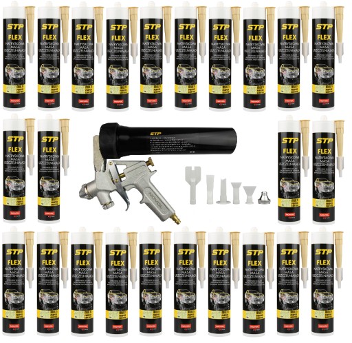 Novol Stp Flex Set 24x 290мл Бежевый + Пистолет