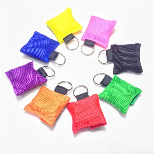 CPR Брелок Кольцо Аварийный комплект для лица Сумка Masksway One Aid First Roll Belt