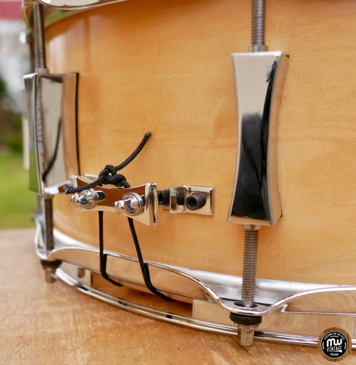 Pork Pie USA Custom 14 x 6 дюймов Малый барабан Satin Blonde
