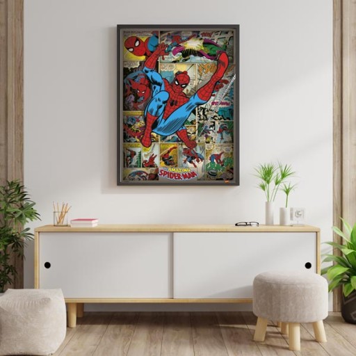 Постер с Человеком-Пауком из комиксов Marvel 61x91,5 см