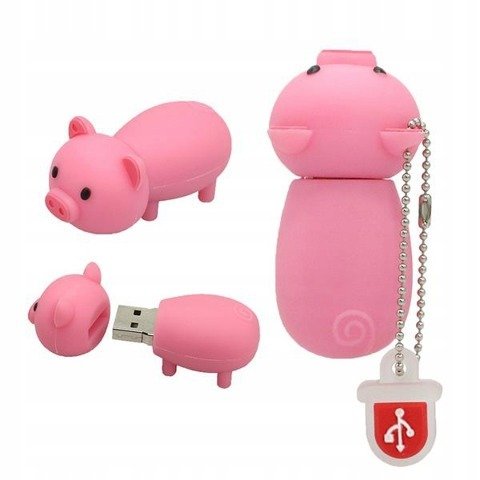 USB-НАКОПИТЕЛЬ БЫСТРАЯ ФЛЕШ-НАКОПИТЕЛЬ УЛЬТРА ПАМЯТЬ ПОДВЕСКА ПОДАРОЧНАЯ СВИНКА 64 ГБ