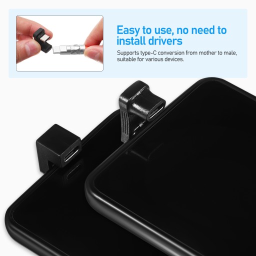 Адаптер USB C Угловой адаптер USB C