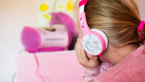 Radioodtwarzacz LENCO SCD-24 CD FM Różowy