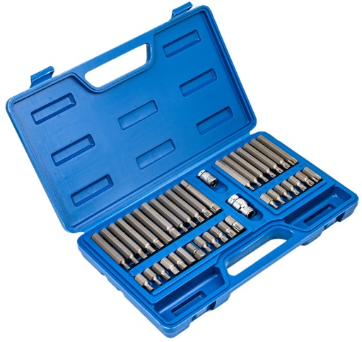 НАБОР КЛЮЧЕЙ БИТ TORX IMBUS ЧЕМОДАН С ШЕСТИГРАННЫМ ШЕСТИГРАННИКОМ, 40 шт.