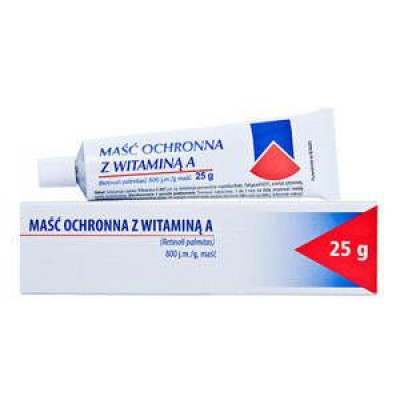 MAŚĆ OCHRONNA Z WITAMINĄ A - 25 g HASCO