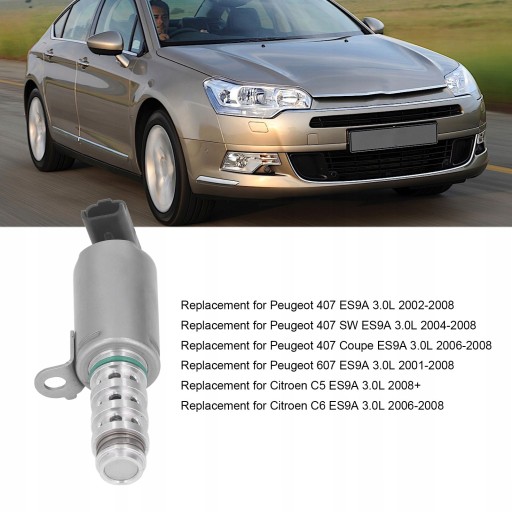 ZAWÓR ELEKTROMAGNETYCZNY VVT ZAMIENNIK DLA CITROENA C6 ES9A 3.0L 2006-2008