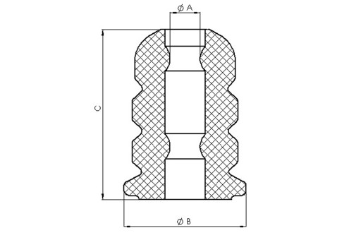 VOLVO 740760780940960 Отбойник ПЕРЕДНЕГО АМОРТИЗАТОРА ЛЕВЫЙ ПРАВЫЙ