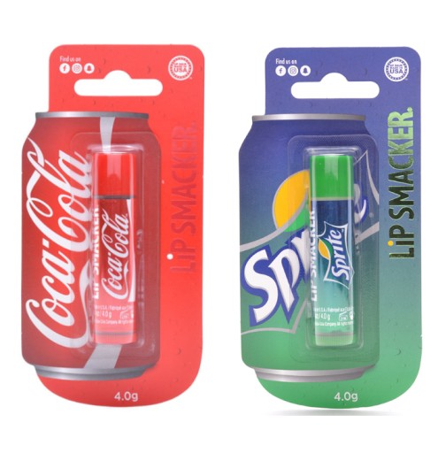 ГУБНАЯ ПОМАДА ДЛЯ ГУБ COCA COLA ORIG + НАБОР ГУБНОЙ ПОМАДЫ SPRITE