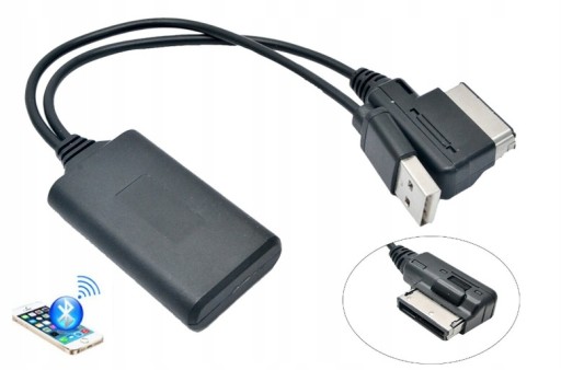 КАБЕЛЬНЫЙ РАЗЪЕМ АДАПТЕР AMI MMI BLUETOOTH USB AUDI VW