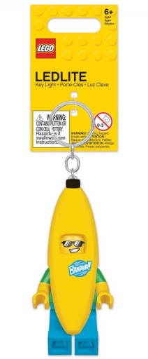 LEGO BRELOK LATARKA LED BANAN BRELOCZEK