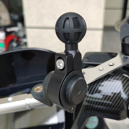 MC7C+ BM28 + BM32 UCHWYT NA TELEFON USB 2.1A MOTOCYKLOWY KIEROWNICA