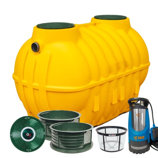 Резервуар для дождевой воды 2500 л Контейнер для дождевой воды MY WATER