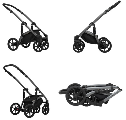 SPIRO GREY 3.0 МНОГОФУНКЦИОНАЛЬНАЯ ДЕТСКАЯ КОЛЯСКА 3в1