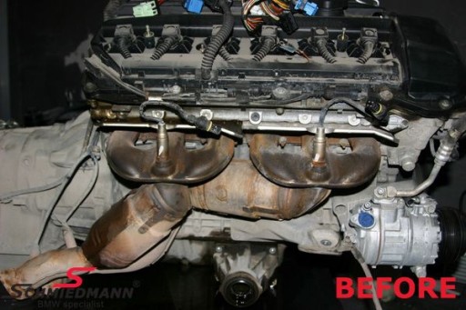 BMW E46 M54 M52 таранит коллекторы Шмидмана