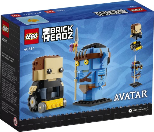 LEGO BrickHeadz — Джейк Салли и его аватар 40554